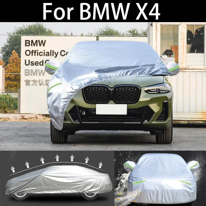 

For BMW X4 winter Car Cover Dustproof Outdoor Indoor UV Snow Resistant Sun rain Protection waterproof hail cover for car