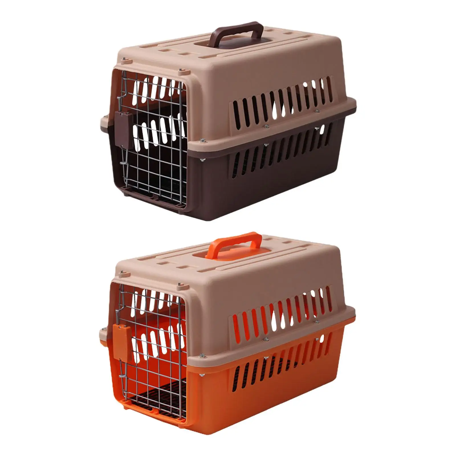 

Pet Carrier Crate Box Portable Pet Carrier Small Animal Carrier for Hiking Quick