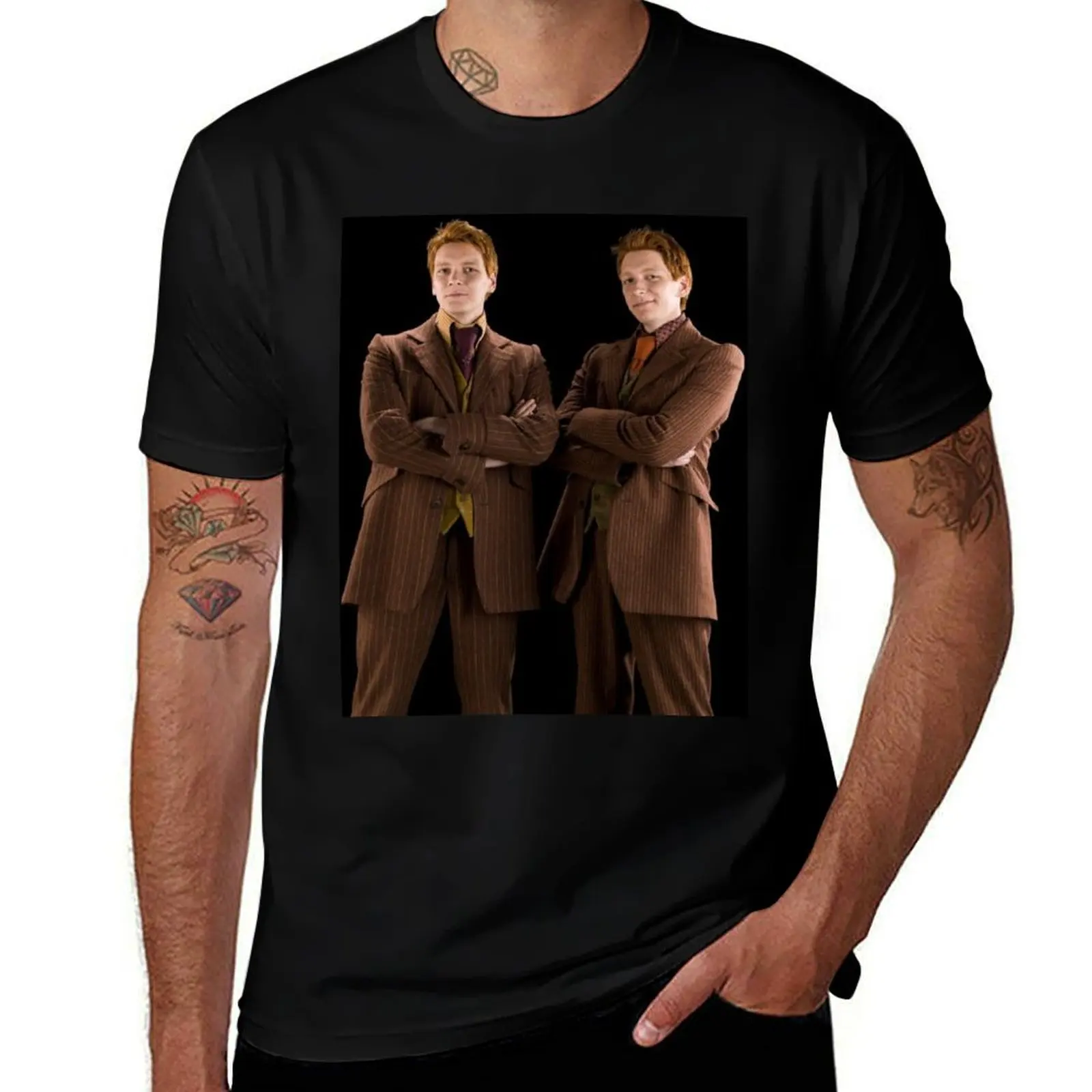 

Fred and George Weasley T-Shirt t shirts for man graphic tees t shirt for man T-Shirt