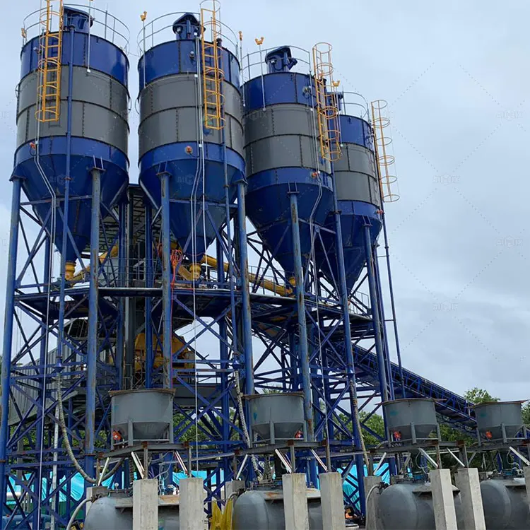 YG AJ240 Modular Concrete Batching Plant 240 M3/H Ready Mix Concrete Mixing Plant In USA