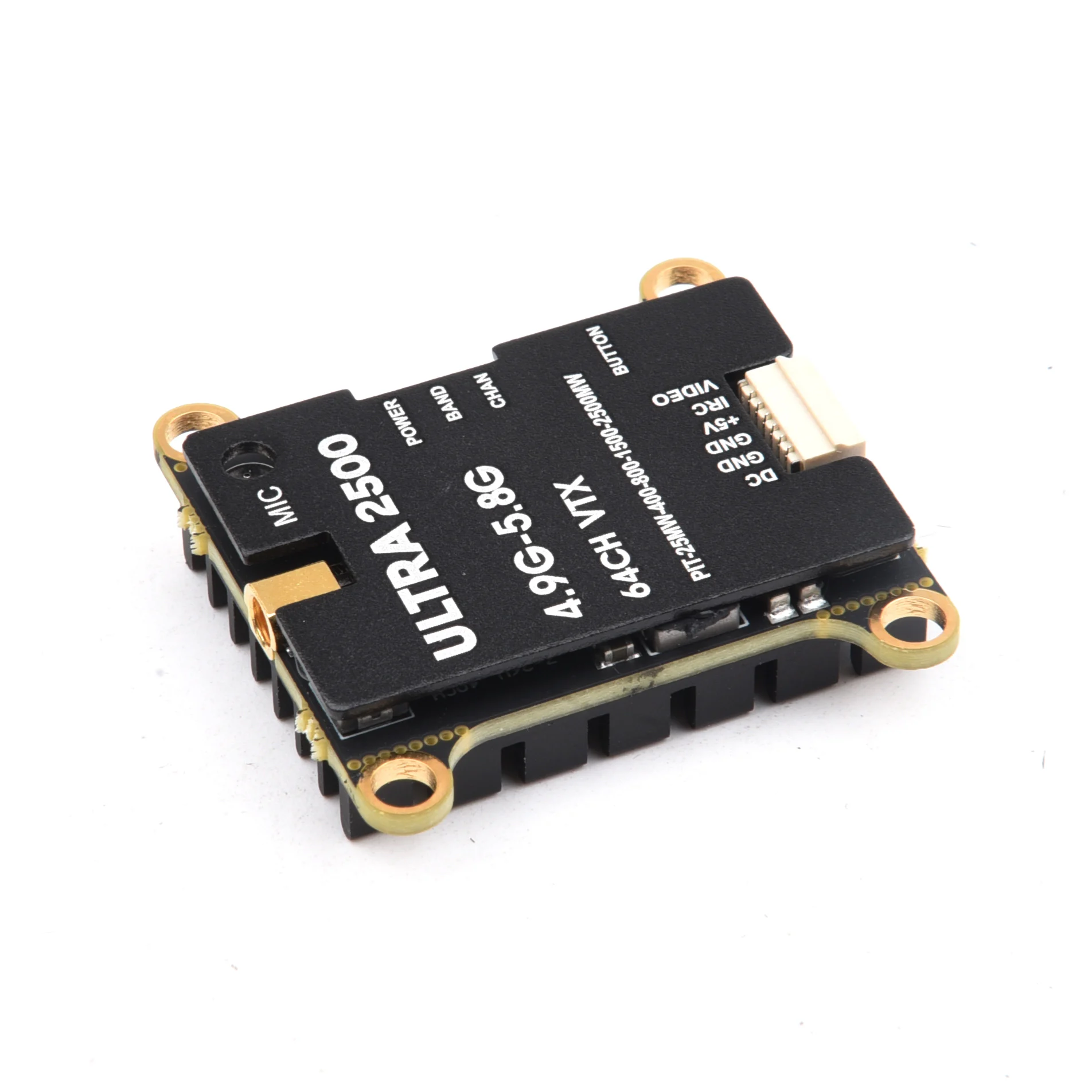 FPV 4.9G-5.8G 2.5W 0MW/25/400/800/1.5W/2.5W 64CH Transmitter VTX for RC Models Long Range FPV Racing Drone Frame