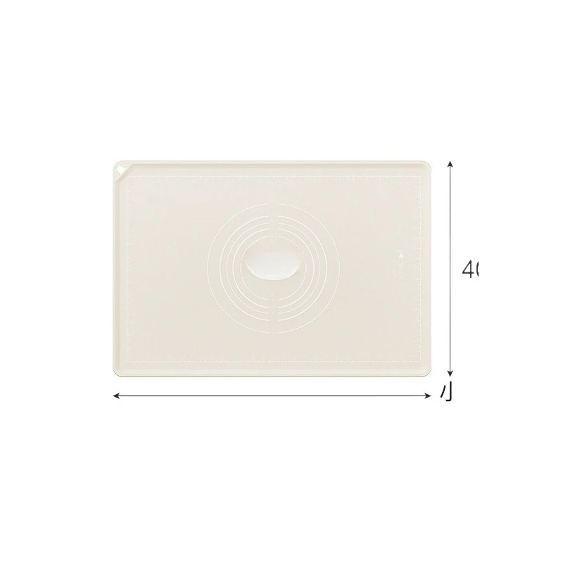 

Silicone kneading pad Rolling pad Thickened food grade household and panel baking Plastic chopping board Flour pad