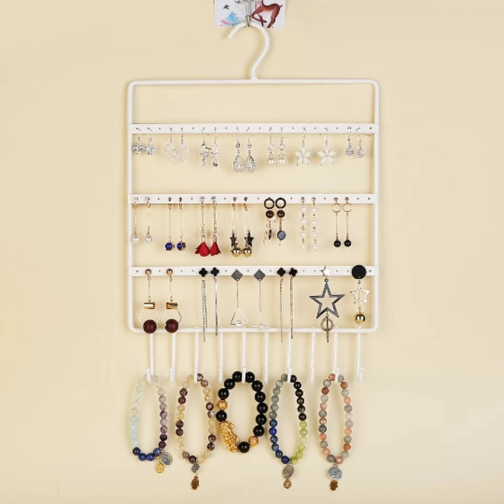

3 -tire Jewelry Rack Earring Holder Hanging Display Stands for Selling Earrings