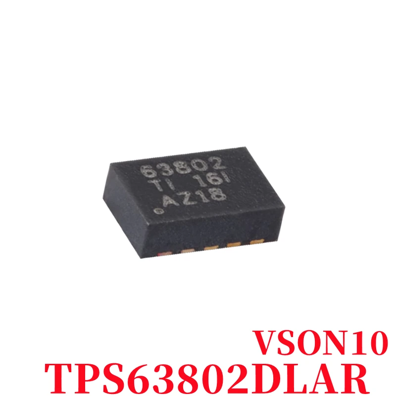 【1pcs】100% New TPS63802DLAR 63802DLAR VSON10 chip