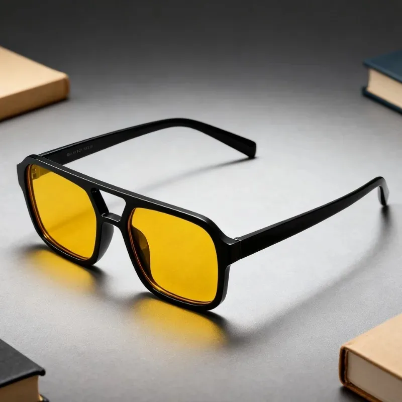 New Vintage Square Sunglasses Women Men Brand Rectangle Sun Glasses Female Oval Eyewear Male Female UV Protection Eyeglasses