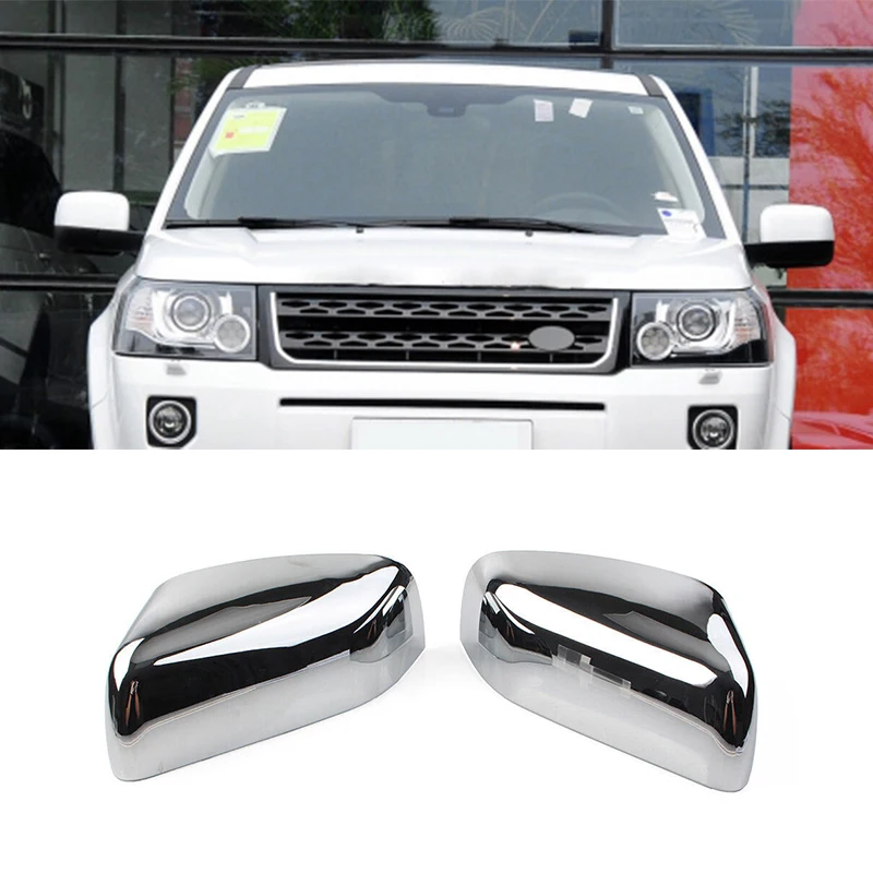 Car Rearview Mirror ABS Decoration Cover For Land Rover Discovery 4 For Land Rover Range Rover Sport For Land Rover Freelander 2