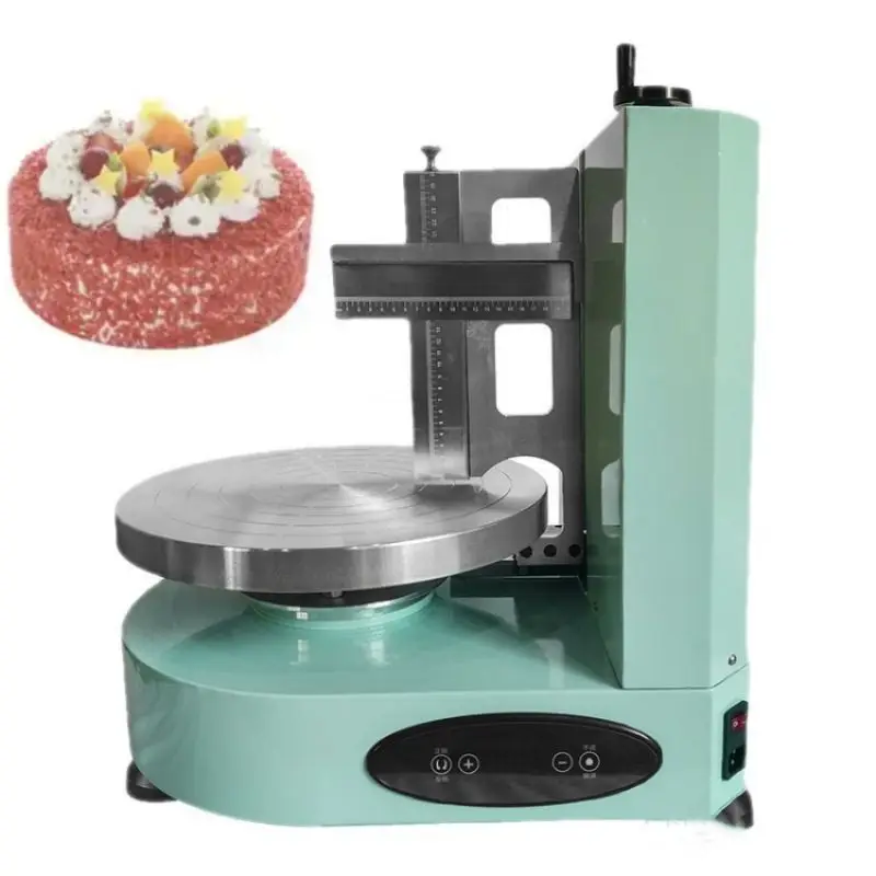 Attractive Automatic Design Automatic Round Cakes Depositor Cream Ice Cake Coating Frosting Decorating Icing Machine