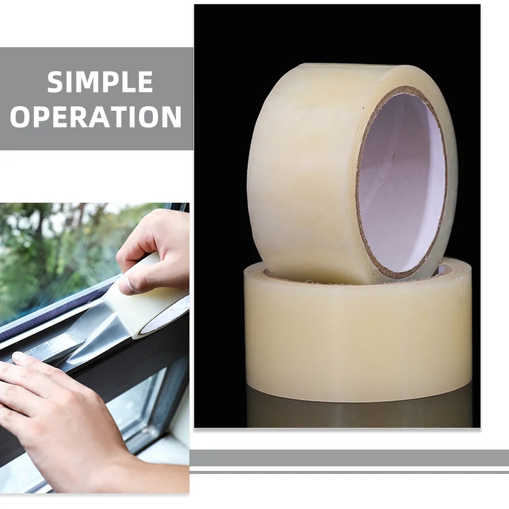 3 Rolls Window Sealing Tape for Winter Windproof Insulation Airtight Seal Against Smog Cold Warm Air Easy Application No Residue