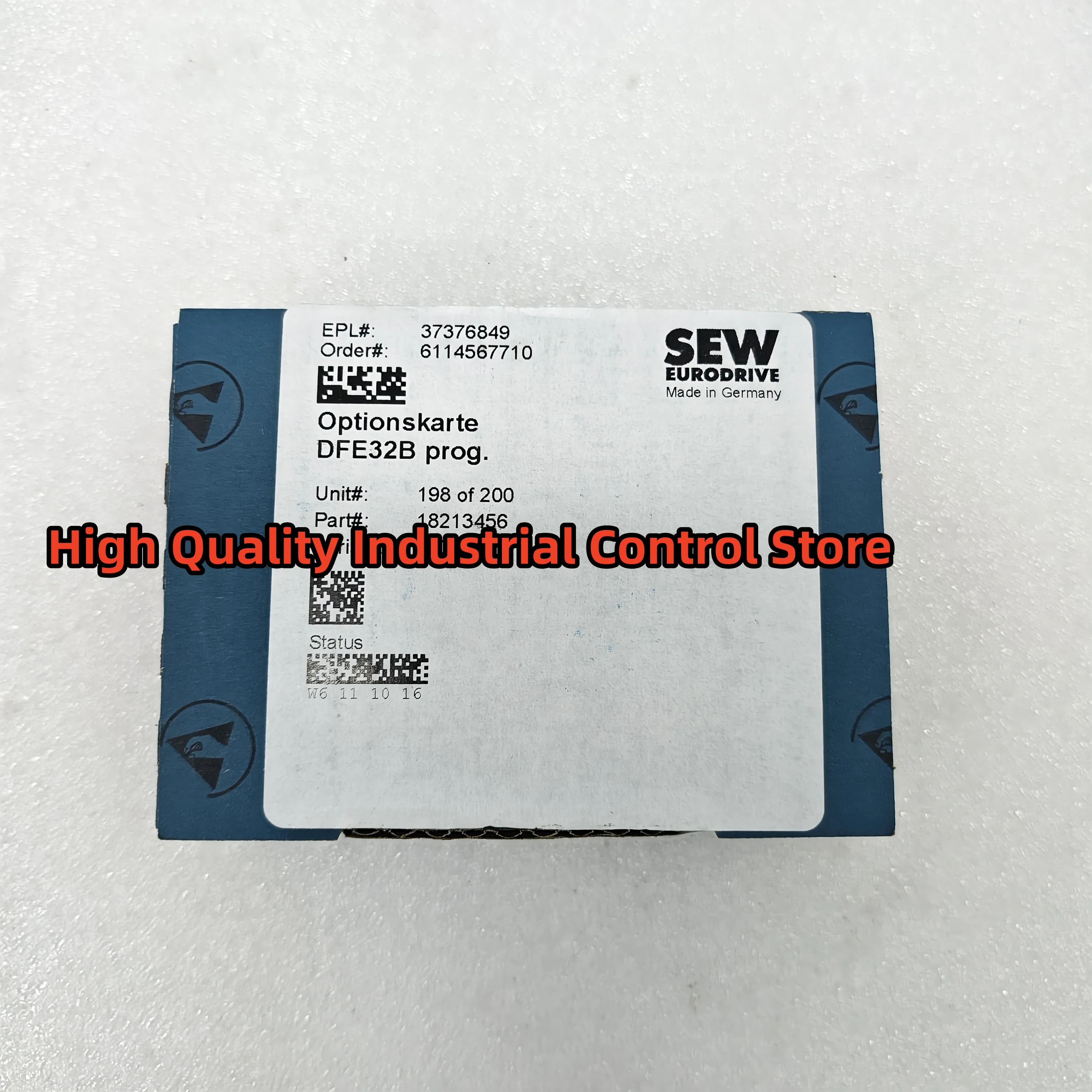 

Brand new DFE32B（18213456 ）Ethernet communication card