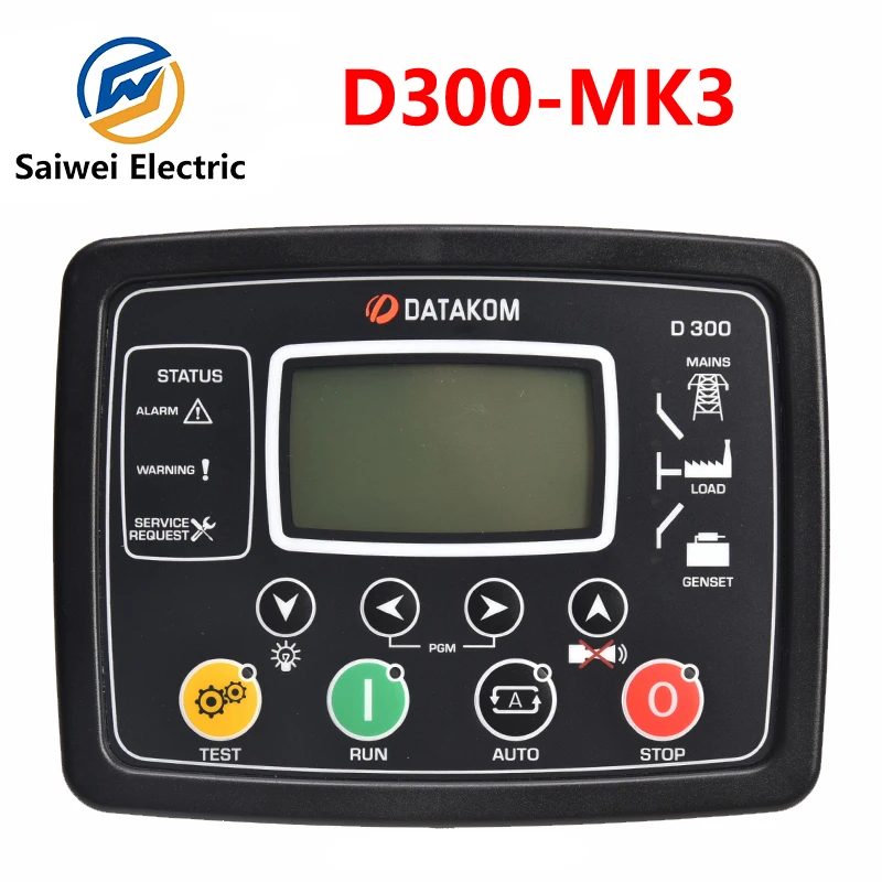 Genuíno Controlador do Grupo Gerador Tturkish Dkg Datakom D300 Mk3