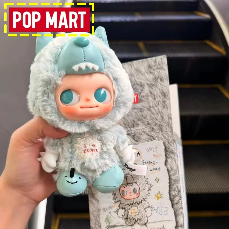 Genuine Pop Mart I'M Zsiga Series Vinyl Blind Box Cute Cartoon Decorative Collectible Toy Festival Surprise Mystery Gifts