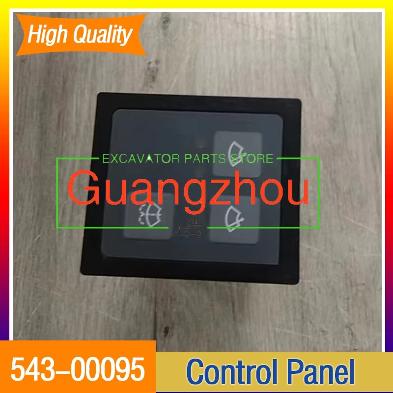 

Для Doosan DX225 DX300 Контроллер стеклоочистителя Панель управления Детали экскаватора 543-00095 Запасные аксессуары для двигателя Высокое качество Новый