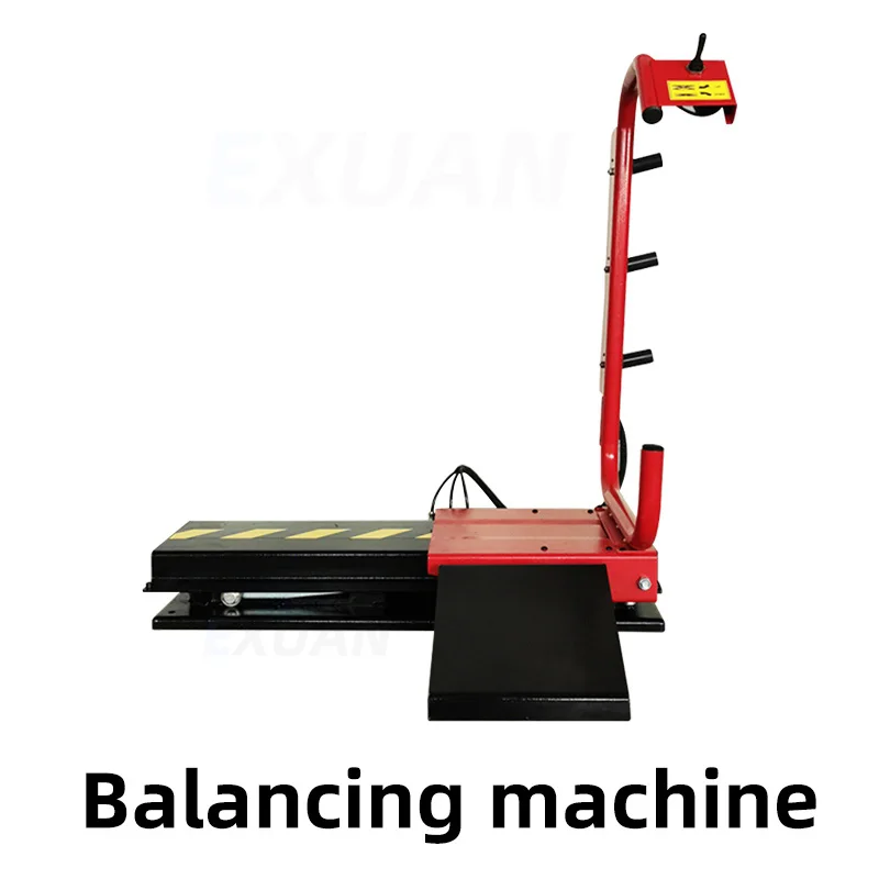 Pneumatic Tyre Wheel Lifter for Wheel Balancer Universal Air Operation Tire Lifting Machine Wheel Moving Carrying Tire Lifter