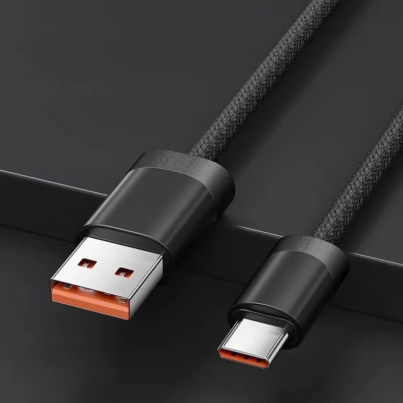 1.2M 1.8M USB C to Type-C Data Cable 100W Fast Charging For Smart Phone Tablet Car Charging Cable Mobile Phone Accessories