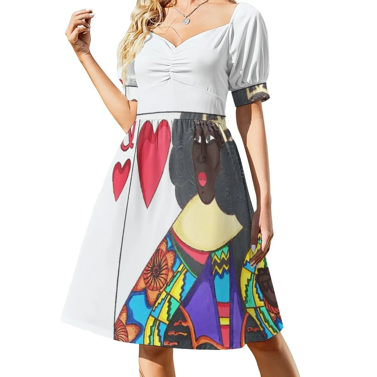 

LOVE QUEEN Short-Sleeved Dress women clothing 2025 new arrivals dresses korean style evening dress woman prom dresses Dress