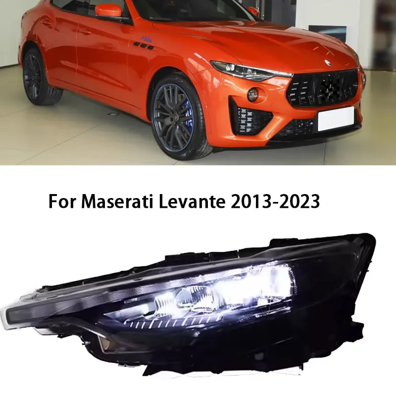 Car Lights headlight For Maserati Levante Headlight Full LED Projector Lens Headlight 2016-2022 Upgrade 2023 Style Front Lamps