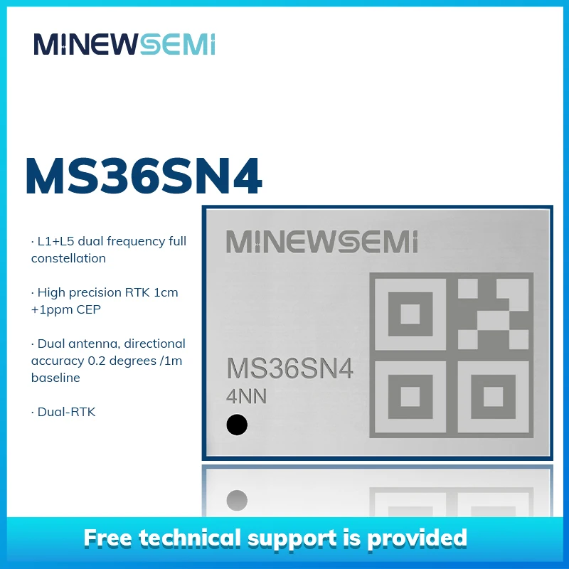 Simultaneous Multi-Constellation Positioning MTK RTK Gps Tracking -165dBm GNSS Module Supports BDS GLONASS GALILEO QZSS NAVIC