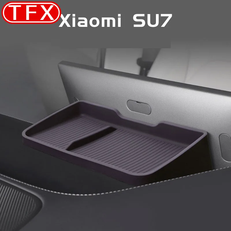 For Xiaomi SU7 2024 Car Central Control Screen Storage Box Central Decoration Storage Box Under The Instrument  Auto Accessories