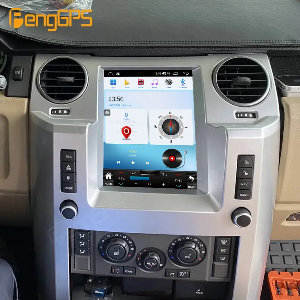 

Для Land Rover Discovery 3 2004-2009 android 13 CARPLAY WIFI 8G256G Автомобильная gps-навигация автомобильное радио DVD-плеер стерео Мультимедиа