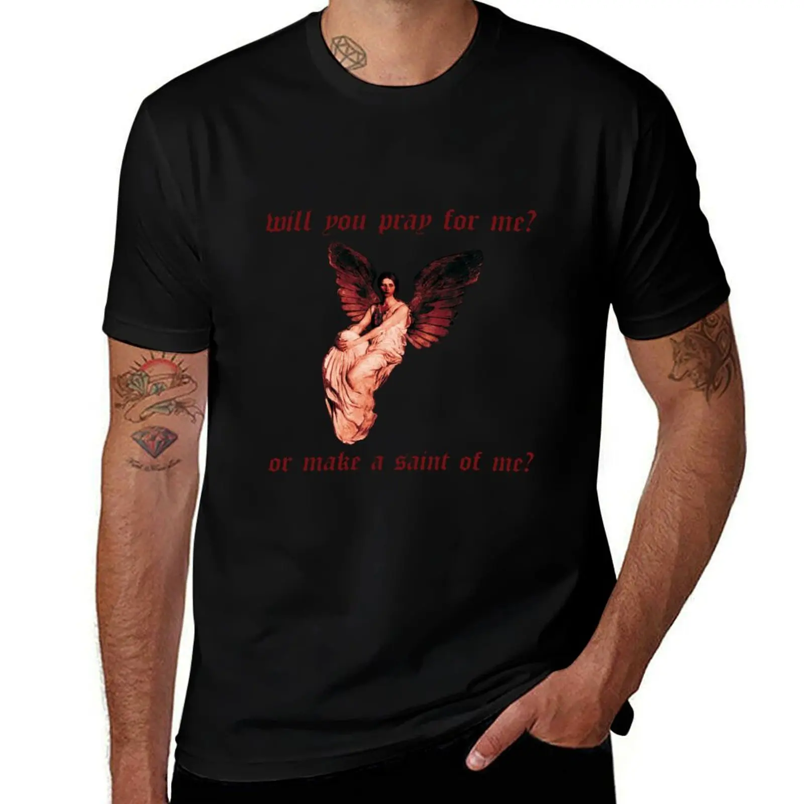 HEAVEN HELP US T-Shirt Work Wear Breathable Tee