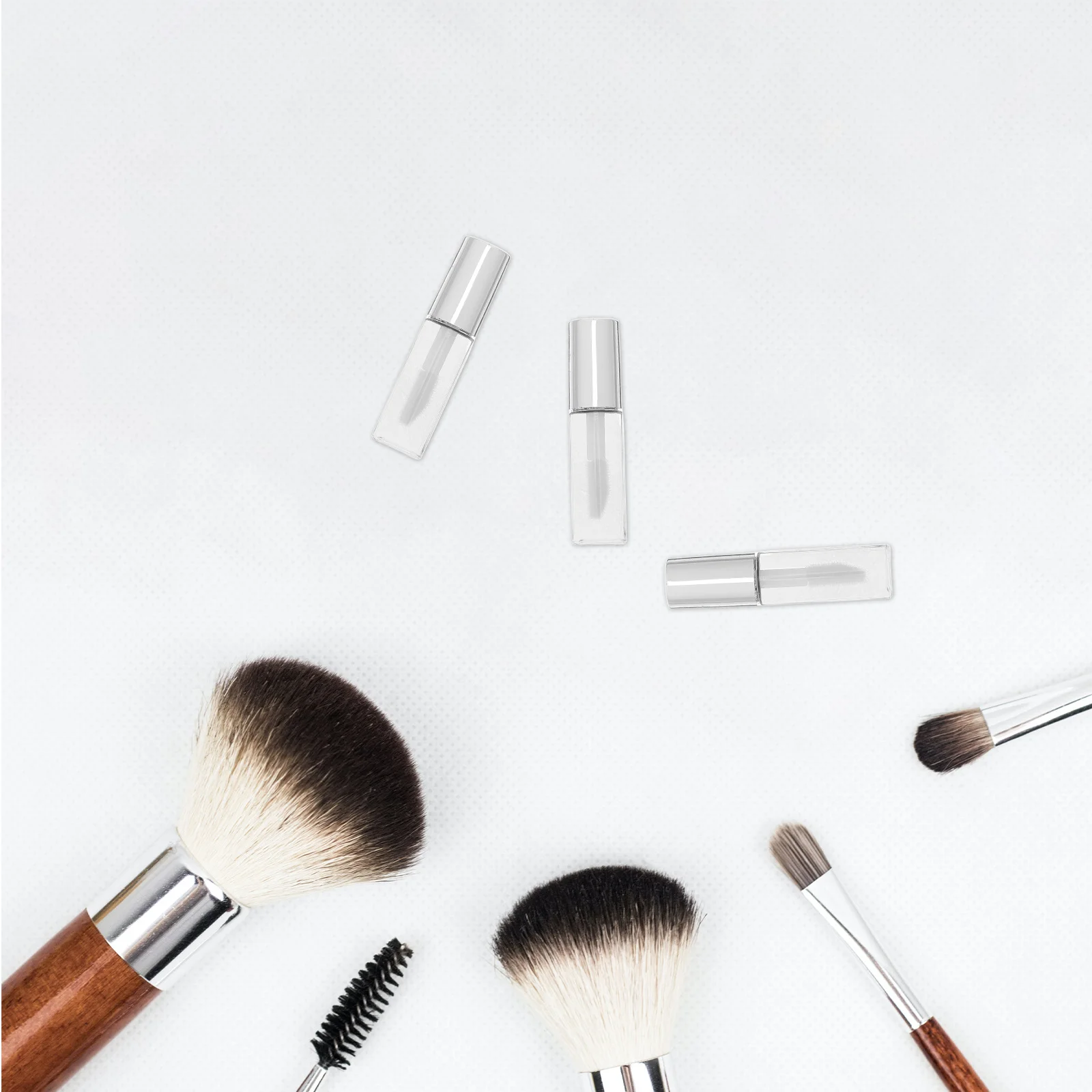 30 個の空のグロスチューブ 1.2 ミリリットルミニポータブル詰め替え可能な透明プラスチック容器 DIY リップオイルグレーズ漏れ防止旅行用スクイーズ