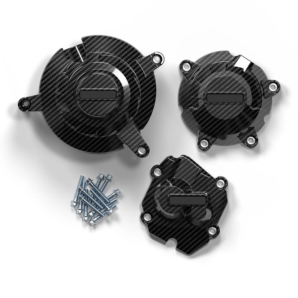 ZX-10R 2026 Alternator Clutch Pulse Cover Secondary Engine Cover For Ninja ZX-10R &ZX-10RR 2011-2026 Engine Cover Protection Set