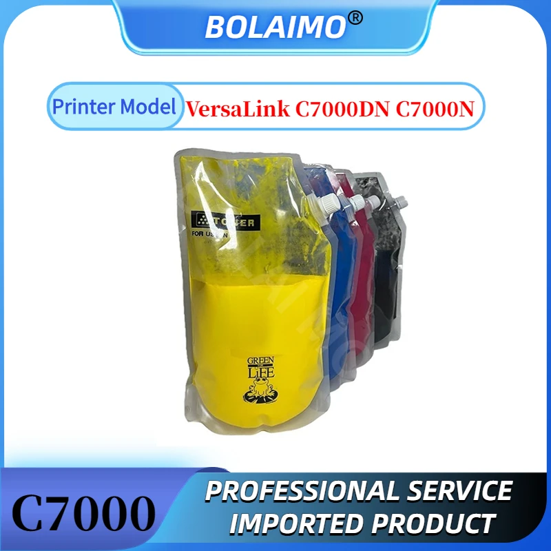 1KG C7000 Toner Powder for Xerox VersaLink C7000DN C7000N High Quality Japanese Toner Powder