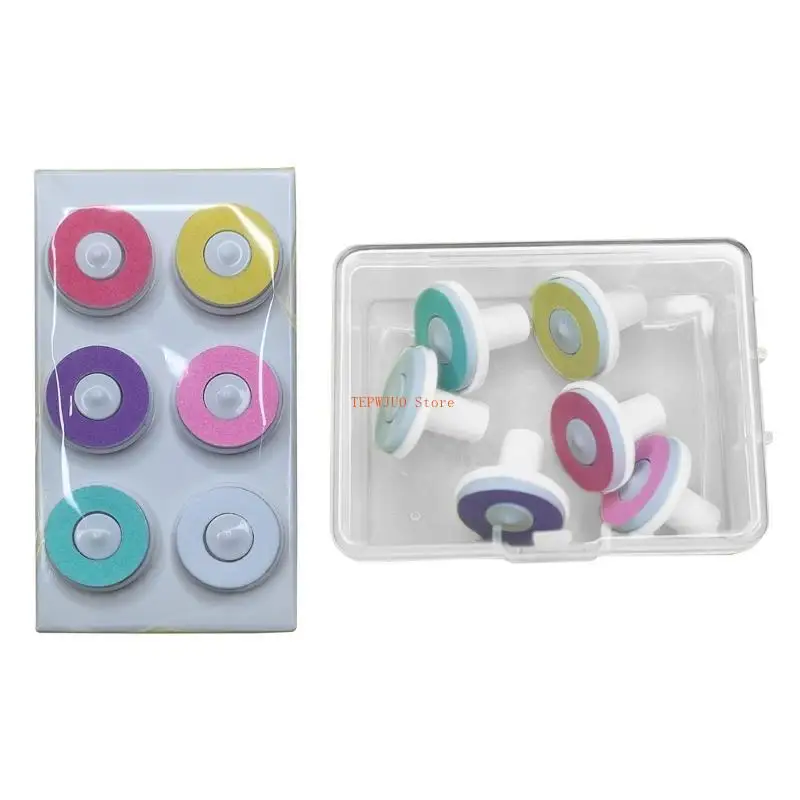 

U50F 6pcs Professional Electric Nails Замена шлифовальной головки