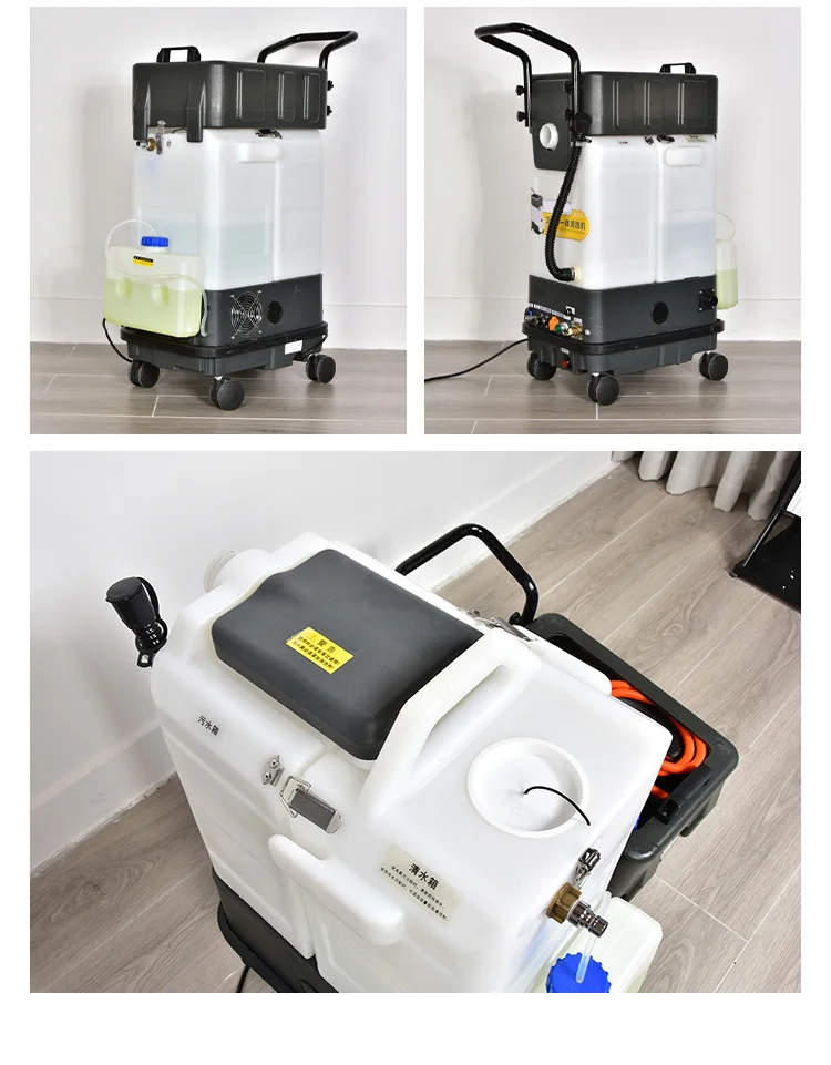 E-24SG High-Pressure Bathroom Cleaning Machine Ultrasonic Cleaner Jewelry Carpet Extractor Cleaning Equipment