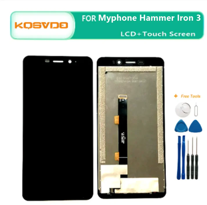 

New Original Replacement 1440x720 For Myphone Hammer Iron 3 / iron 3 LTE LCD Display Touch Screen Assembly