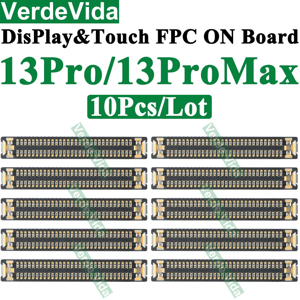 10Pcs LCD Display FPC Connector On Motherboard Touch Screen For iPhone 11 12 13 15 16 Pro Max 14 Plus XS XR X 16Pro 12Pro 13Pro image 5