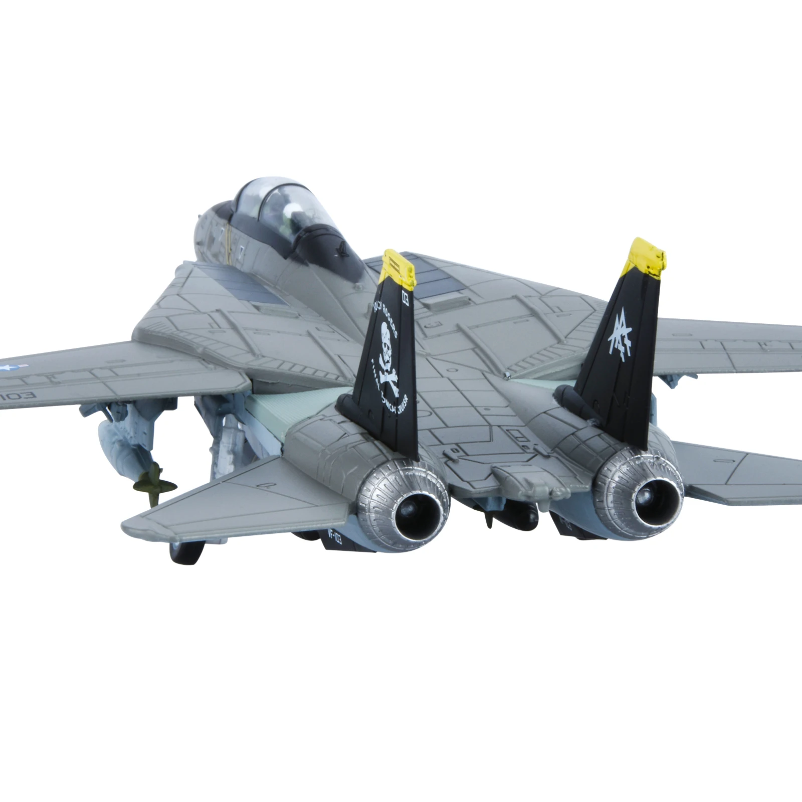 1/100 Scale USAF Diecast Metal Plane Model Toy Military Model Toys F14 F 14 Pirate Tomcat F-14 AJ103 VF-84 Fighter - Image 5
