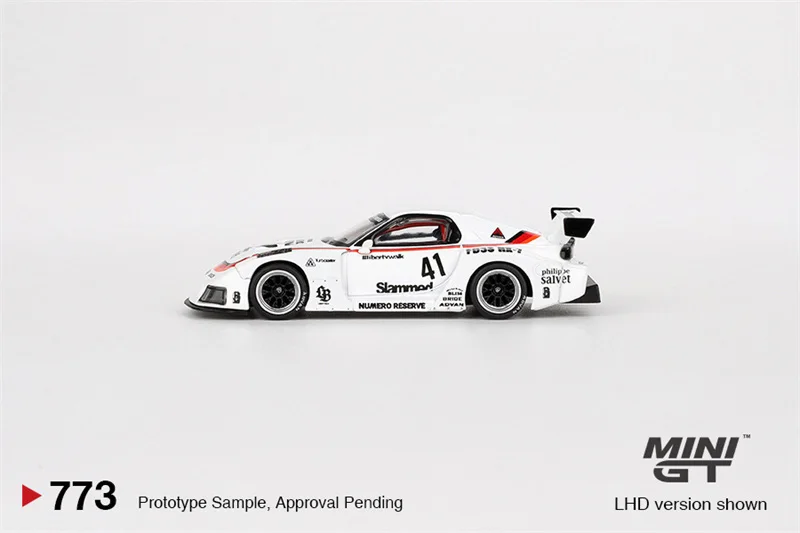 **Pre-Order** MINI GT 1:64 RX-7 LB-Super Silhouette #41 Numero Reserve LHD Diecast Model Car