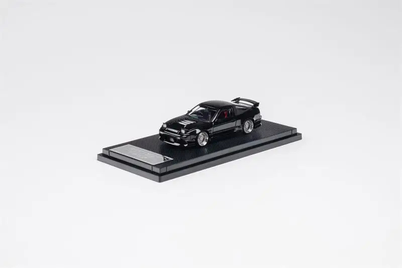 Micro Turbo 1:64 180SX TPYE X Metallic black limited999 Diecast Model Car