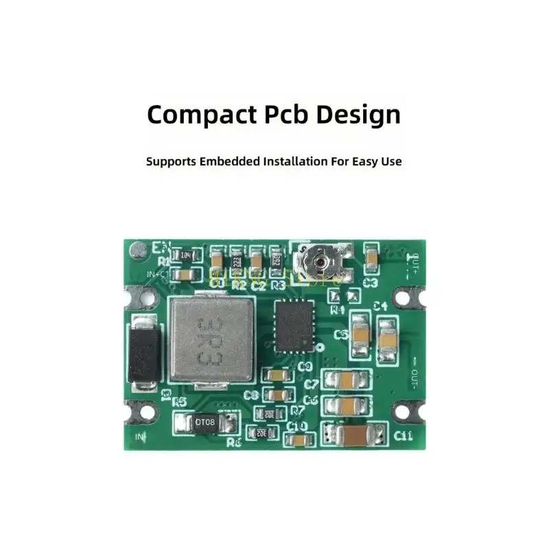 Adjustable Circuit Board Module, 3 to 20V Input and 1.2 to 18V Output, Regulator with Solder Terminals for Repair and Assembly