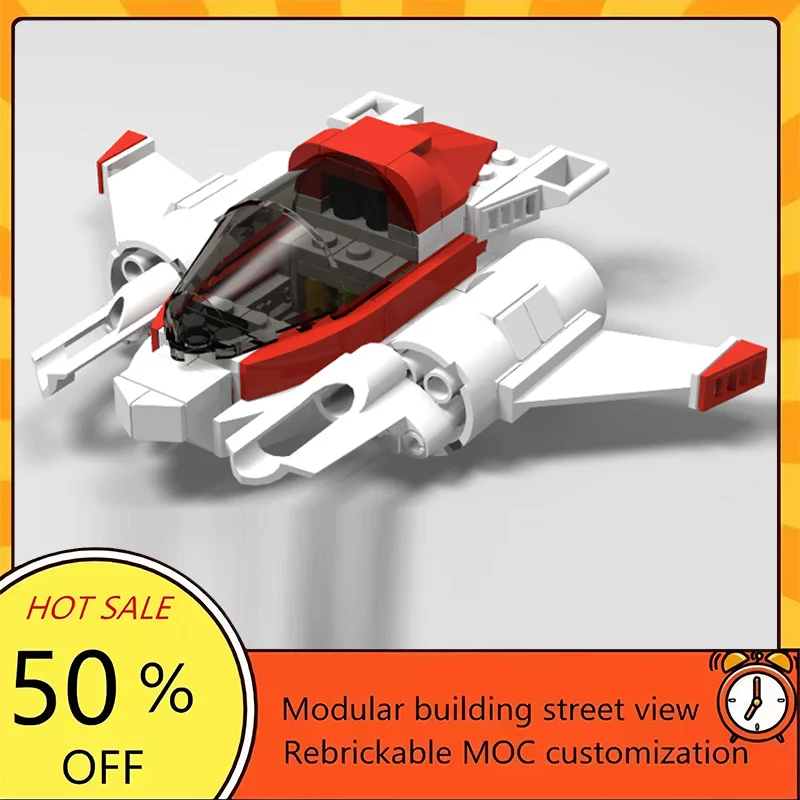 

106PCS Popular Space War Movie Model MOC Building Bricks Scout Pod Modular Technology Gifts Holiday Assemble Children Toy Suit