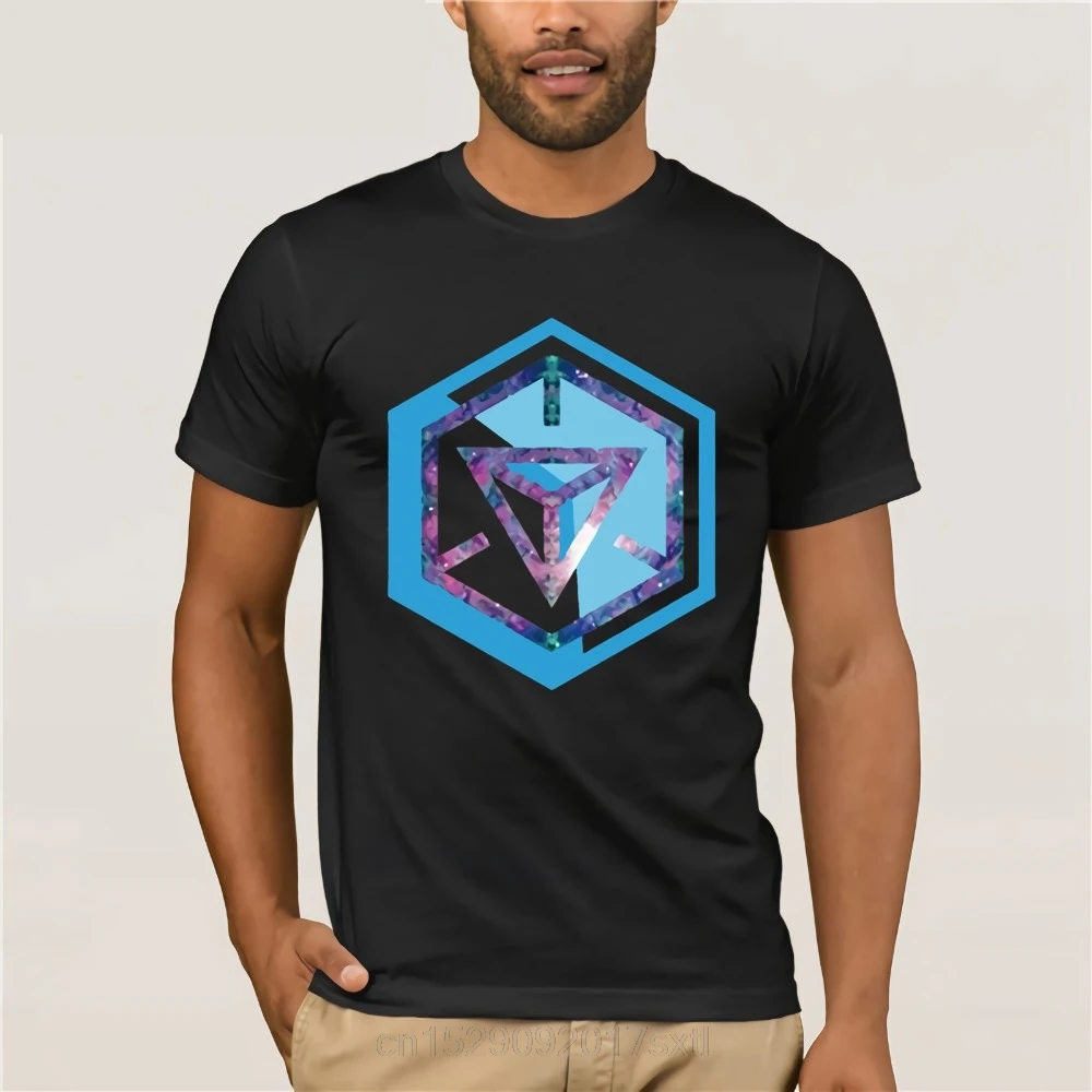 Ingress Resistance Alt Tee Black For Men Cotton  Hot men's T-shirt