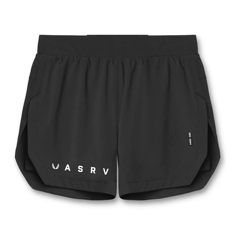

Men's Summer Sports Shorts Fashion Brand Quick Dry Double Layer Casual Shorts Outdoor Running Fitness Basketball Pants