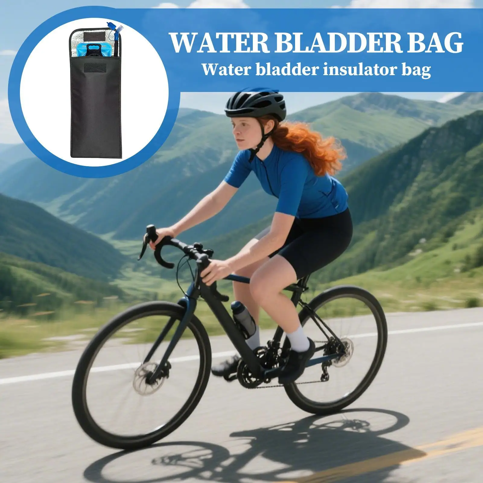 

Water Bladder Insulator Bag Hydration Bladder Carrier Bag Cold Protection Reservoirs Carrier Cover For Outdoor Activities