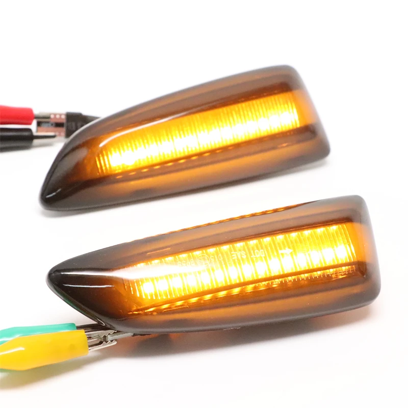 For Opel Vauxhall Astra J K Crossland X Grandland Insignia B Zafira C LED Dynamic Turn Signal Light Side Marker Lamp Blinker