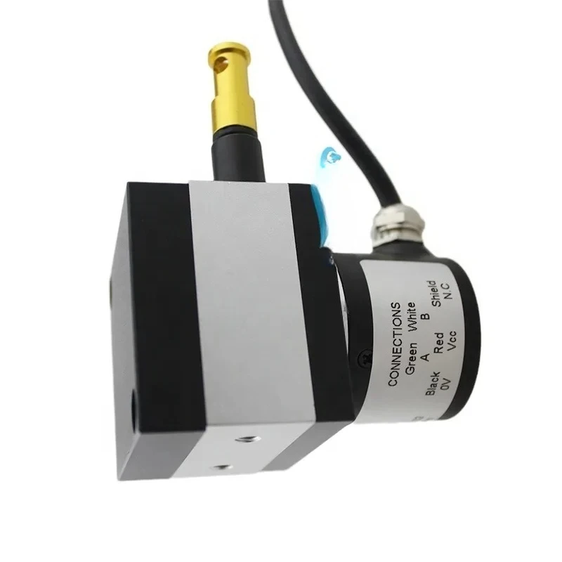 YUMO YMRZS-1000B-CP526 قياس الارتفاع جهاز تشفير الأسلاك الخطية 1000ppr مرحلة مفتوحة جامع PNP 5-26 فولت #1