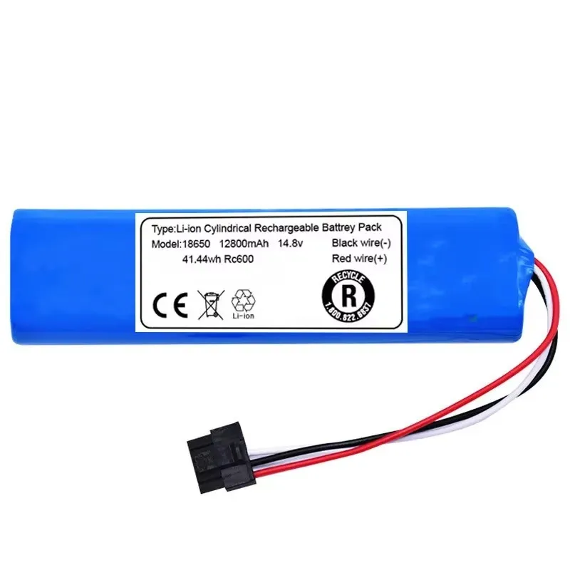 New 14.4V  12800mAh Li-ion Battery Good Quality For CECOTEC Conga 3290 3390 3490 3590 3690 3790 3890 Robot Vacuum Cleaner