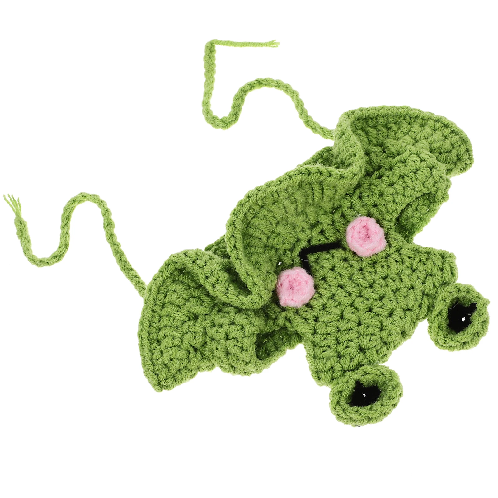 

Frog Hat Cat Adorable Costume Knitted Dog Pet Hats Halloween Party for Yarn Cute Man