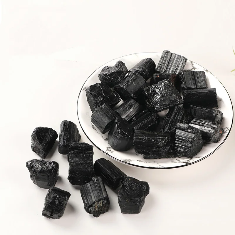 100g Rough Black Tourmaline Natural Stones Energy Chakras Large Crystals and Stones Healing Accessories for Home Decor