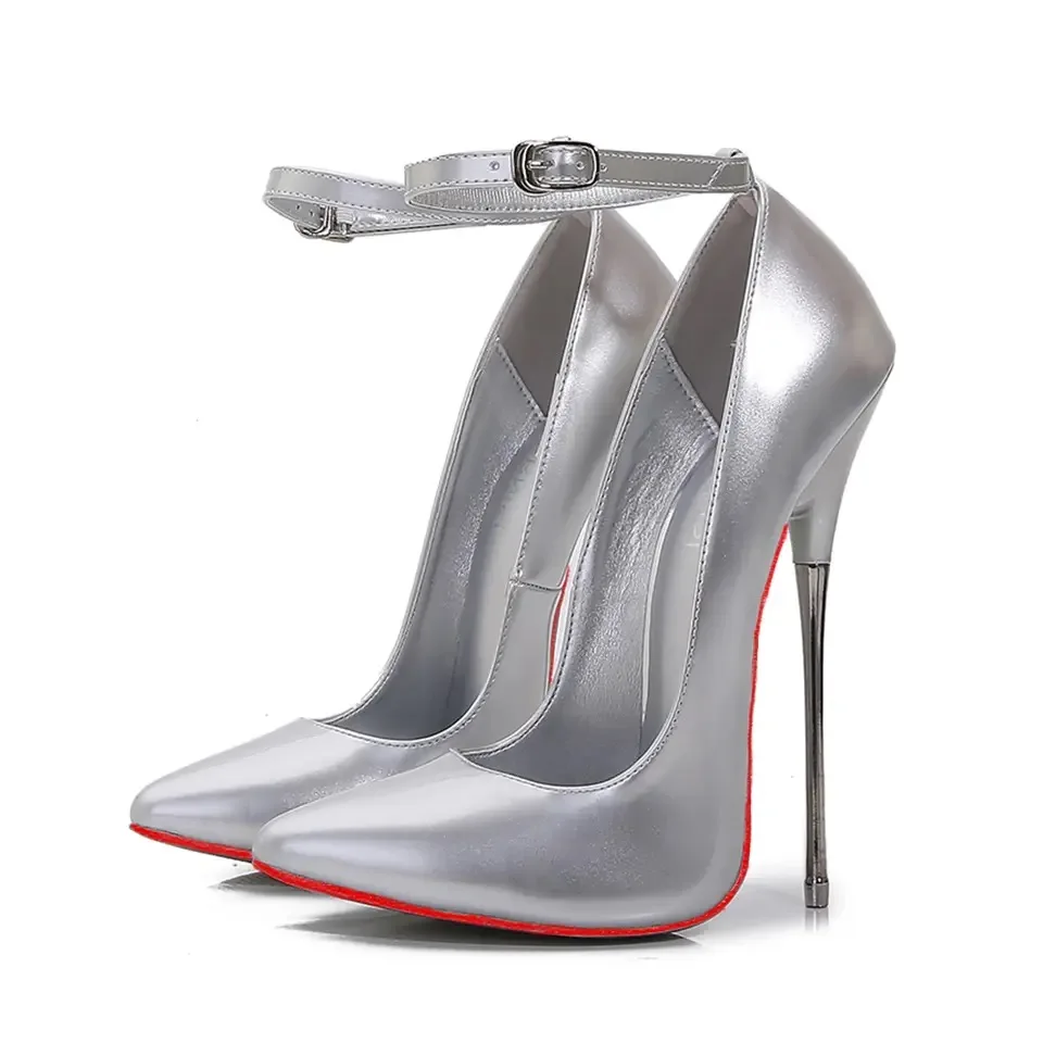 New Arrival 16cm Metal High Heels Stilettos Sexy Women Pumps Fetish Model Party Factory Customize Unisex Man Shoes Crossdresser