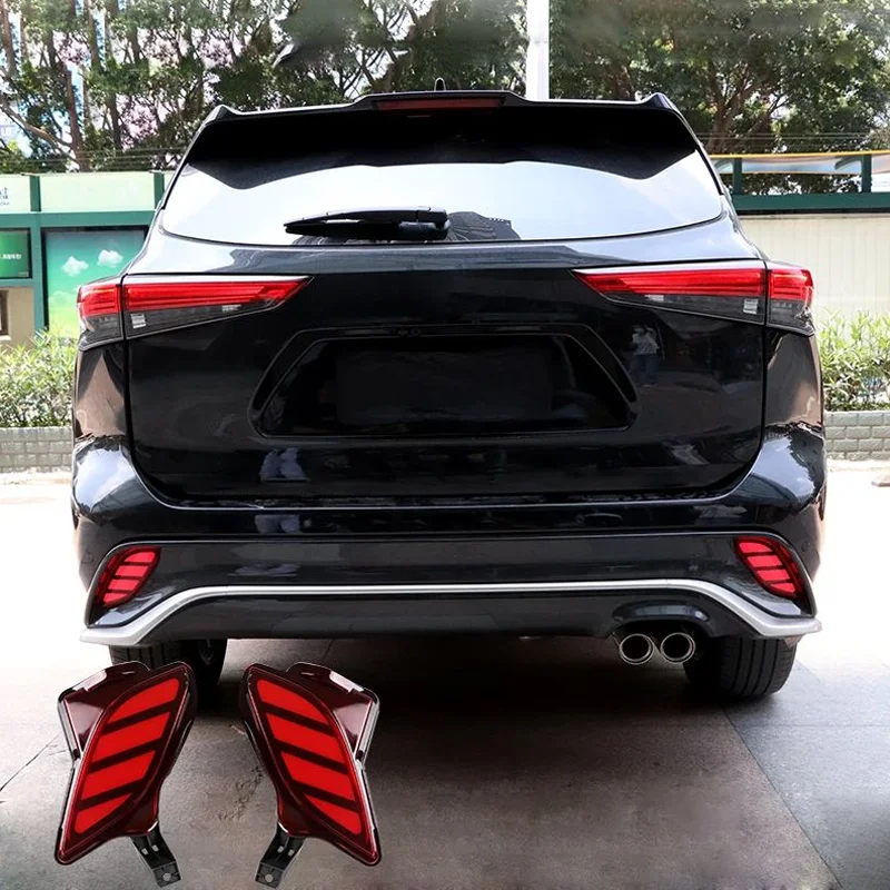 

Suitable for Highlander XSE rear fog lamp rear bumper lamp high brake lamp turn signal warning lamp accessories