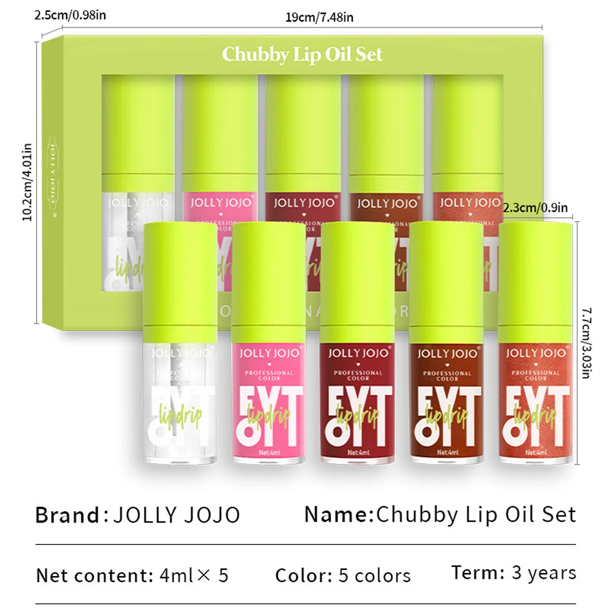 مصل إصلاح وممتلئ الشفاه، زيت الشفاه المرطب الشفاف، سائل العناية بالشفاه يغذي ويقفل في الرطوبة للإصلاح #5