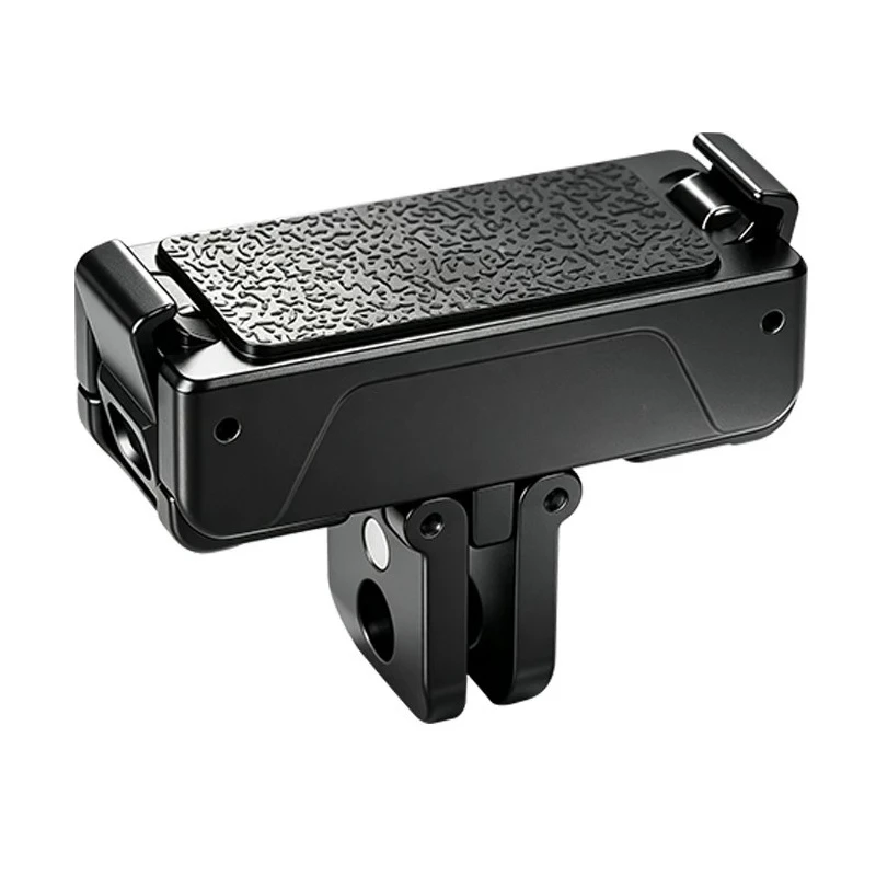 Magnetic Quick Release Rotating Base Buckle for DJI Action 6 5 Pro 4 Nano, Bidirectional Magnetic Mount Metal Quick Adapter