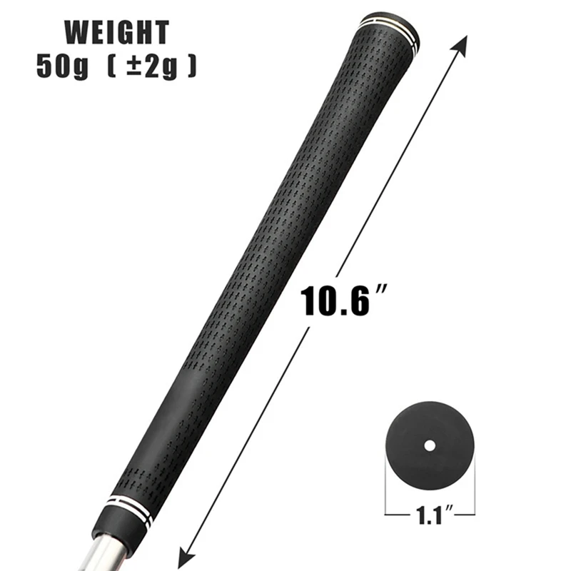 13PCS Golf Grip Classic Pattern Standard Natural Rubber image 6