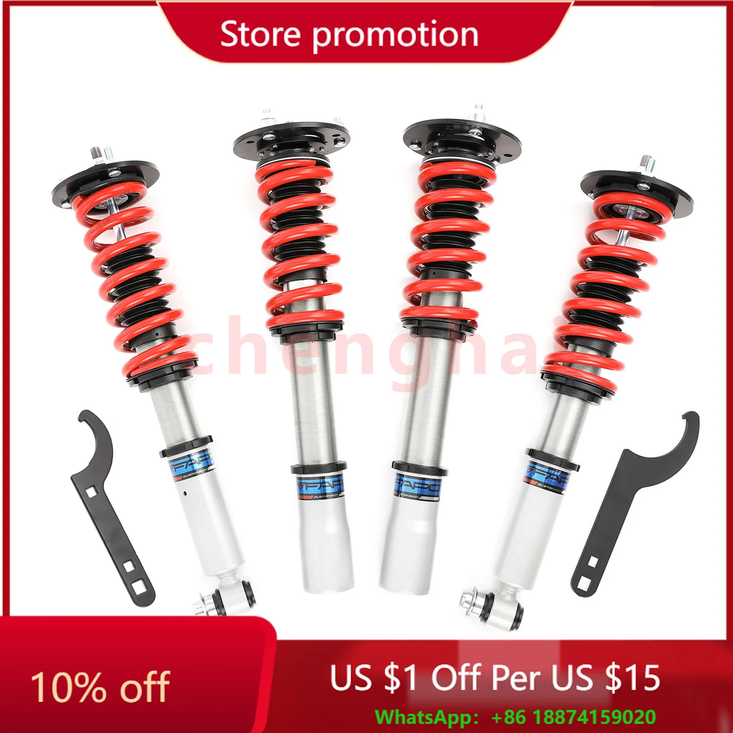 

FAPO Coilover Suspension Lowering Kits For BMW M5 1998-2003 E39 M5Car Spare Parts Shock Struts Absorber Coilover